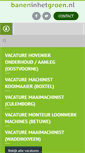 Mobile Screenshot of baneninhetgroen.nl